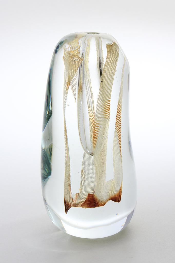 Glass vase Oldrich Lipsky Czechoslovakia G66