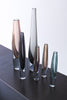 Set of 6 glass vases Gunnar Nylund / Asta Strömberg for Strömbergshyttan 1950s G79