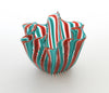 Grupo de 3 Cuencos Pañuelo Venini Fazzoletto Murano Italia No. G60