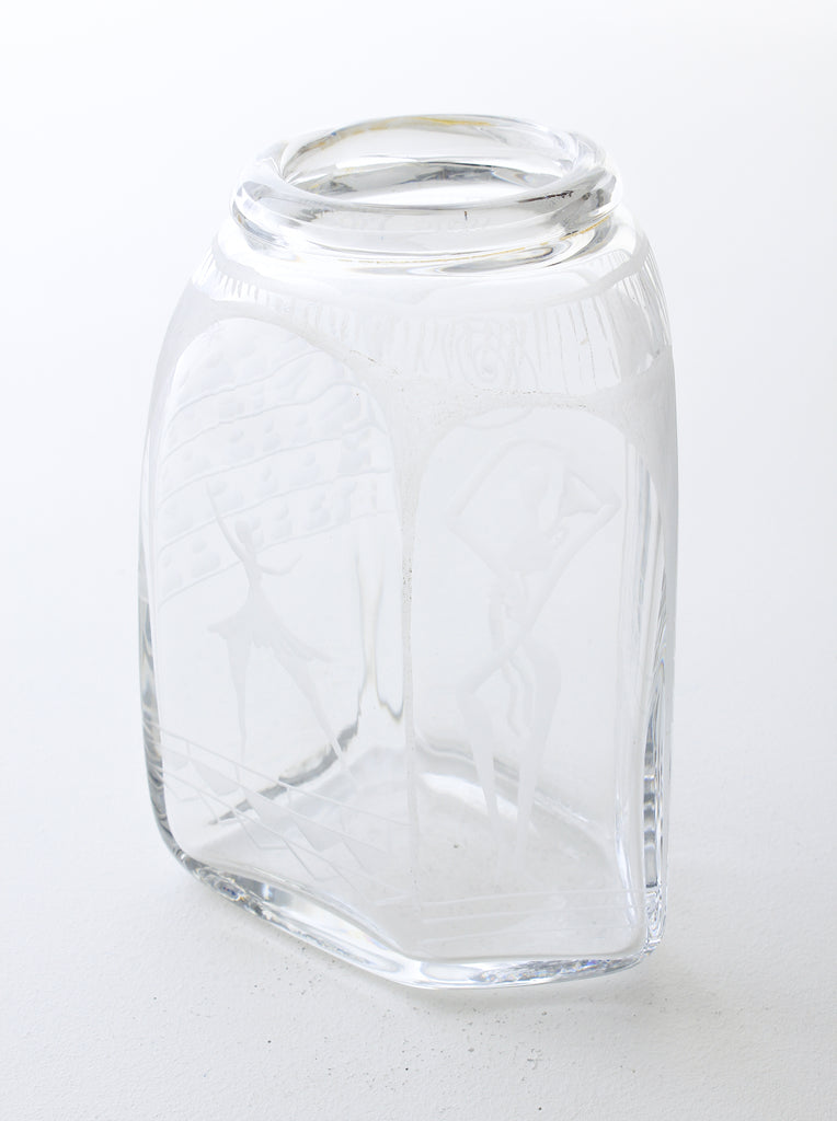 Vase en verre Erik Höglund Boda n° G03