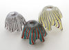 Grupo de 3 Cuencos Pañuelo Venini Fazzoletto Murano Italia No. G60