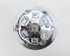 Ceiling lamp in chrome 1970s A264