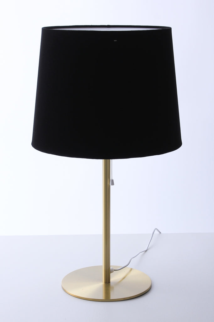 Luxus Bordslampa i Mässing & Sammet Nr B120