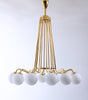 Lampe en laiton à 12 coupelles n° A361