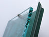 Wall lamp in glass Glössner & Co Stockholm 1940s V04