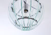Stil Fontana Arte Taklampa 1970/80-tal Italiensk Nr A386