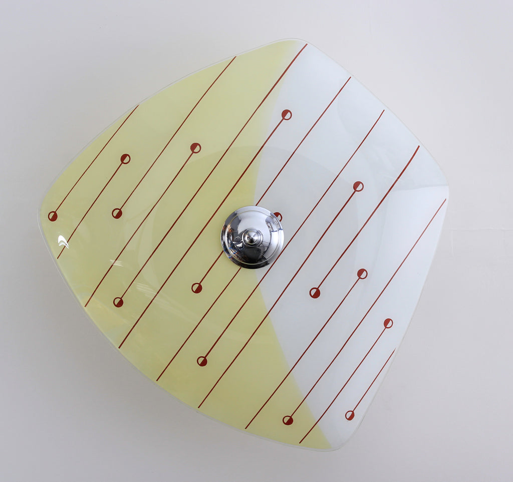 Plafond i glas 1950-tal Nr PL22