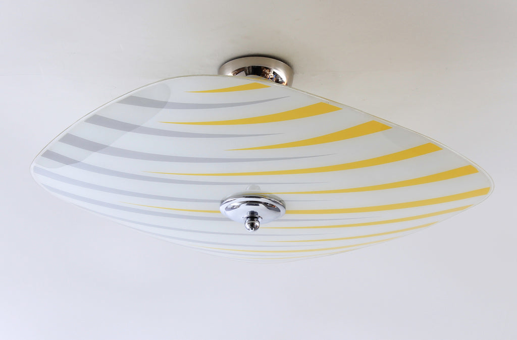 Plafond i glas 1950-tal Nr PL37
