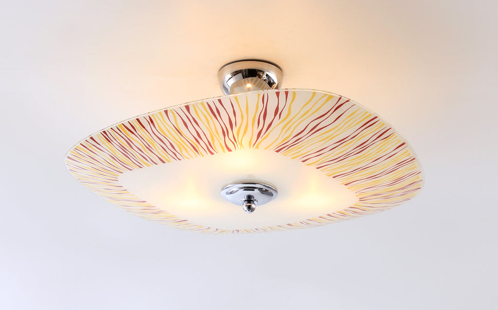 Plafond i glas 1950-tal Nr PL85