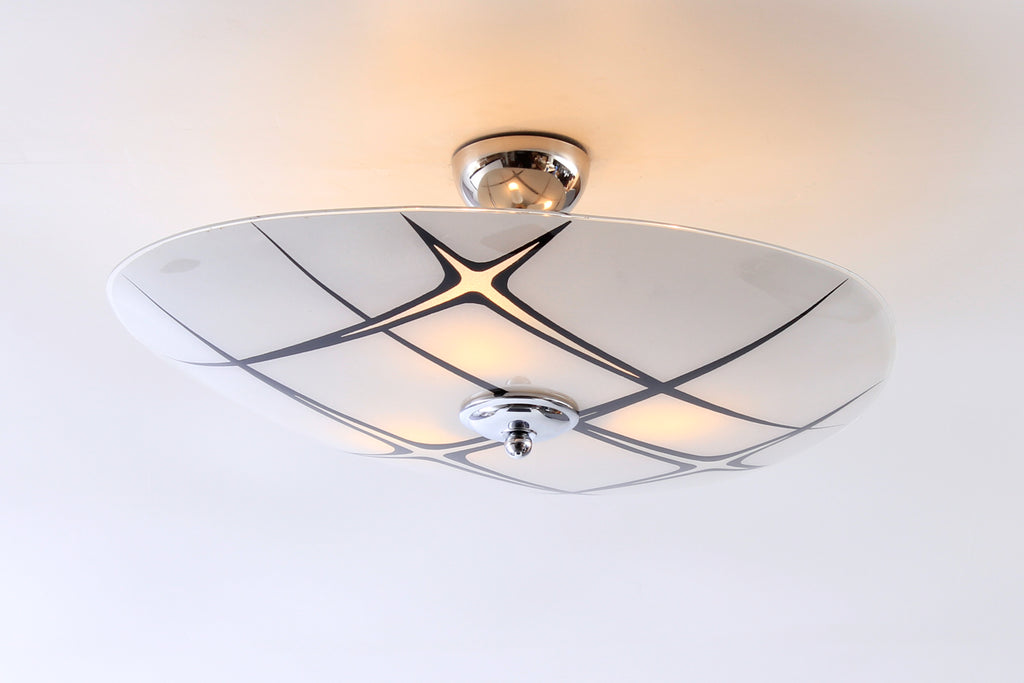 Plafond i glas 1950-tal Nr PL64