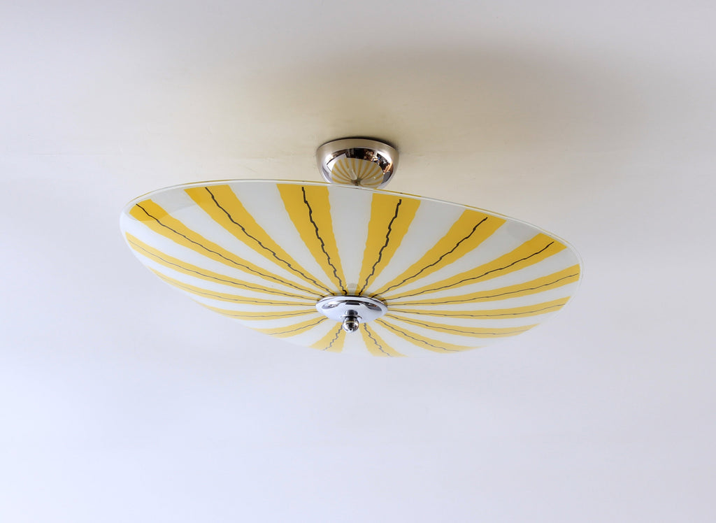 Plafond i glas 1950-tal Nr PL66