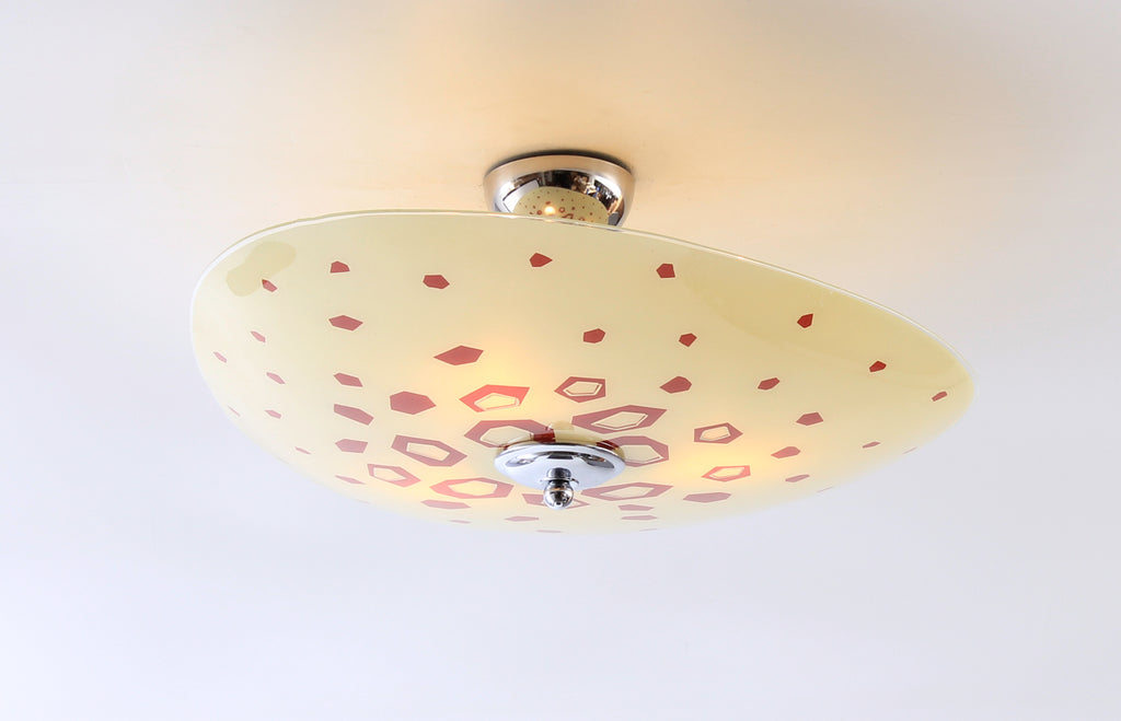 Plafond i glas 1950-tal Nr PL67
