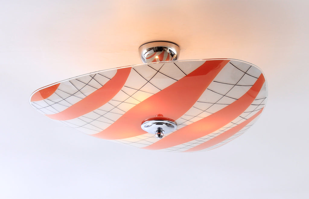 Plafond i glas 1950-tal Nr PL68