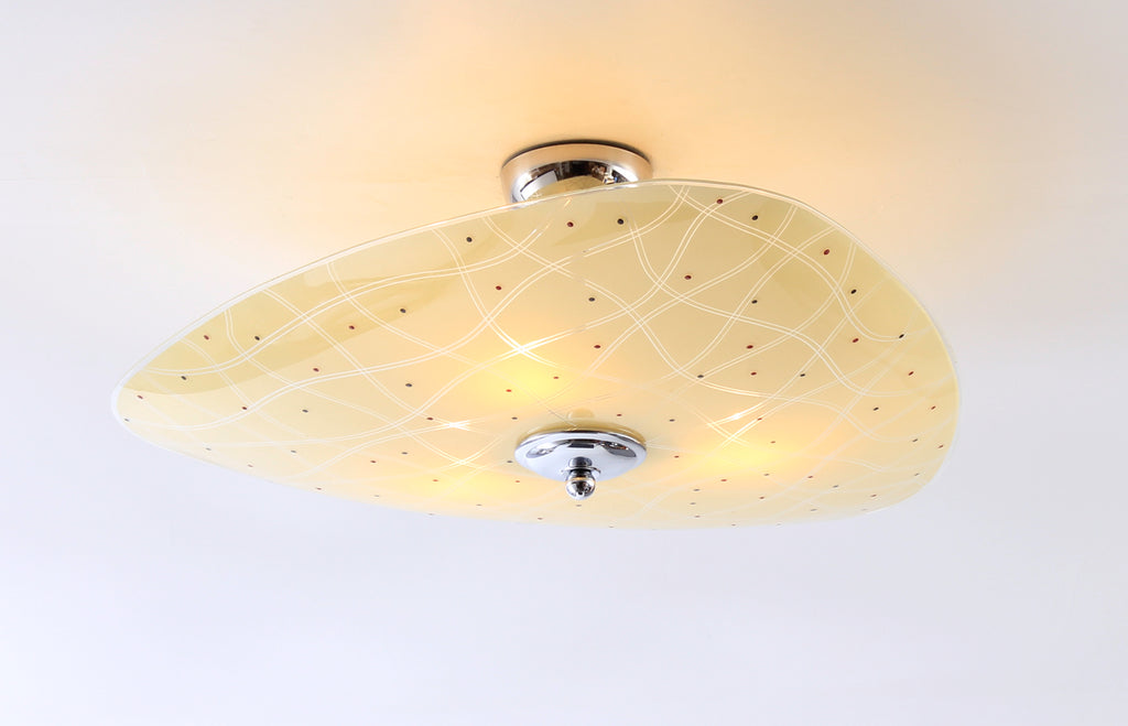 Plafond i glas 1950-tal Nr PL70