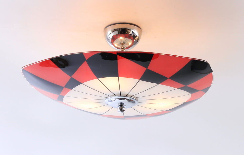 Plafond i glas 1950-tal Nr PL58