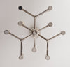 Italiensk Taklampa i Krom Italien Modern 1960/70-tal Nr A514