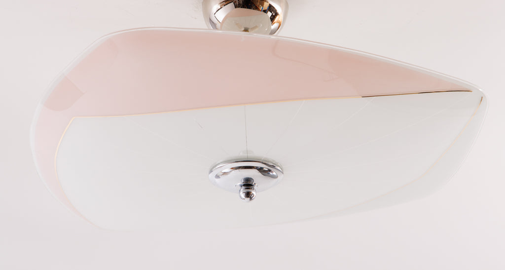 Plafond i glas 1950-tal Nr PL23C